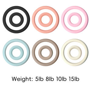 Ensemble d'équipement de Pilates de haute qualité avec logo personnalisé tapis de yoga en caoutchouc épais nature pliable tapis d'exercice en gros - Product Image 5