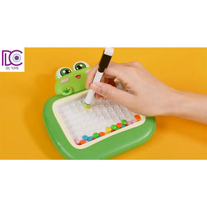 Rompecabezas de Educación Temprana, juguetes, tablero de dibujo para niños, tablero de dibujo magnético de doble cara - Product Image 4