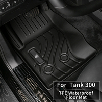 Tapis de sol en TPE imperméables pour Tank 300, entièrement couvrants et écologiques, parfaits pour les améliorations de l'intérieur de la voiture