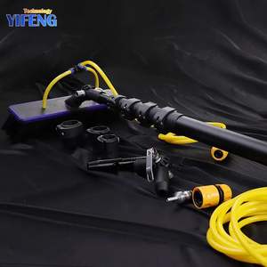 Brosse de nettoyage pour panneaux solaires, longueur 3/5/7 m, kit de nettoyage pour tracteur, double tête multifonctionnelle, fabrication - Product Image 2