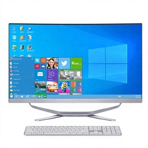 คอมพิวเตอร์ตั้งโต๊ะออลอินวันแบบโค้งขนาด 27 นิ้ว OEM ODM Core I7 6700 แรม 8GB SSD 256GB สำหรับเล่นเกมและทำงาน พร้อมแบตเตอรี่สำรอง (UPS) - Product Image 3
