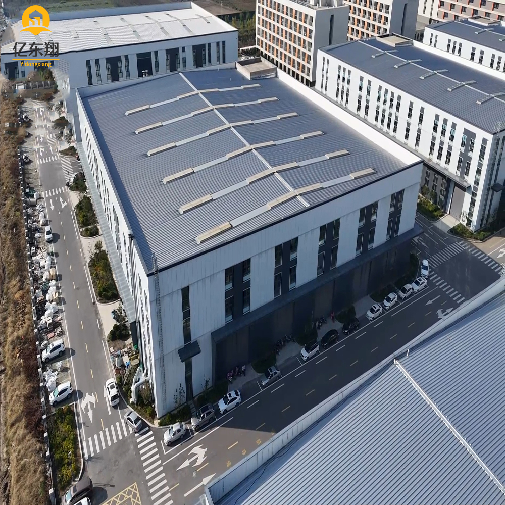 China Factory's Steel Structure Warehouse Prefab Workshop Light Industrial Shed Design for Construction