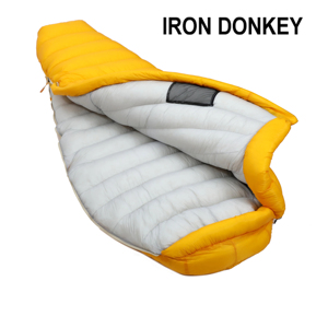 IRONDONKEY da campeggio all'aperto sacco a pelo Ultra leggero impermeabile bianco piumino d'oca per adulti - Product Image 3