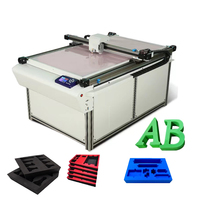 Máquina de corte y plegado de cama plana cnc, lámina de doble cabeza, pegatina de vinilo, máquina de corte plano trazadora en venta