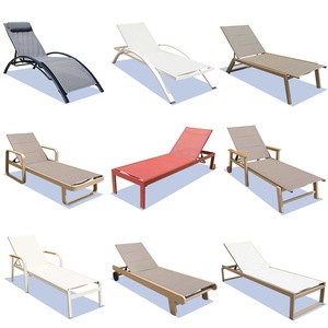 Tumbonas de Jardín al por Mayor, Silla de Playa, <span class=keywords><strong>Tumbona</strong></span> para Hotel, Piscina, Silla de Playa de Metal Impermeable - Product Image 1