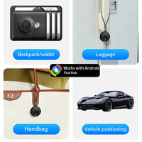 Nuevo Localizador de Llaves Inalámbrico, Dispositivo de Rastreo GPS para Mascotas y Niños, Etiqueta Inteligente Android Find My, Mini GPS Portátil de Plástico