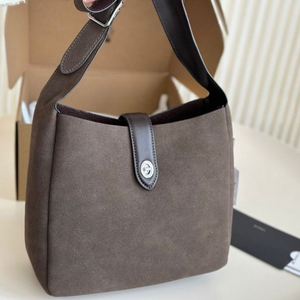 High Fashion Luxury Women's Shoulder Handbag Genuine Leather Open Closure PVC Lining Waterproof Designer <b>Bag</b> - Product Image 3