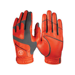 Gants de golf en cuir de mouton véritable Cabretta de haute qualité OEM Soft Taille XS Dernière collection de sports pour hommes/femmes - Product Image 1