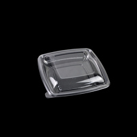 Bols et assiettes jetables écologiques en plastique PET, boîtes d'emballage pour fruits, contenants à salade, conditionnés sous blister pour usage alimentaire