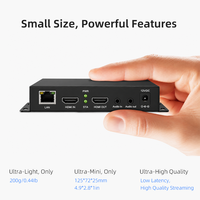 Codificador de transmisión en vivo HDMI ORIVISION HD H.265 H.264 HDMI a video IP Codificador IPTV con SRT RTSP HLS UDP RTMPS