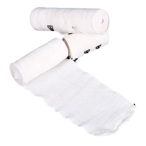 Bandage Élastique Anji Hengtai 7.5x450cm 10x450cm 15x450cm en Coton et Lin de Qualité Médicale Blanc Réutilisable pour Soutien Sportif - Product Image 2