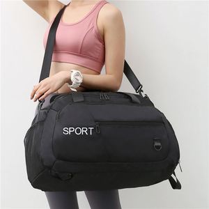 Sac de sport de voyage, sac de sport de grande capacité, sac à bandoulière, sac à main avec compartiment à chaussures, idéal pour le yoga, le fitness, le dropshipping - Product Image 2
