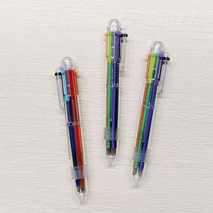 Bolígrafo Creativo Transparente de 6 Colores, Ancho de Escritura de 0.5 mm, Novedoso, Personalizado, Multifuncional, de Plástico, con Diseño de Animalito - Product Image 4
