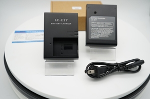 เครื่องชาร์จ LC-E17สำหรับเปลี่ยนแบตเตอรี่ LP-E17 EOS 800D 850D 8000D R8 R10 - Product Image 6