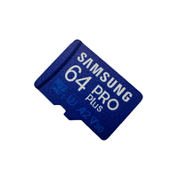Carte SD de stockage Samsung Memory Pro Plus originale, compatible avec les appareils photo 4K, U3 A2 V30 Classe 10, carte TF avec adaptateur SD