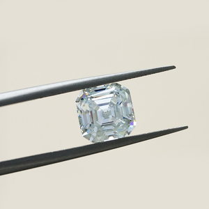 Moissanite en pierre libre taille Asscher 2*2MM-9*9MM DE VVS, Moissanite en pierre libre taille Asscher créée en laboratoire pour la joaillerie - Product Image 2