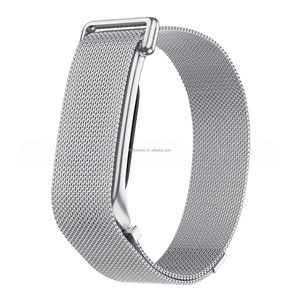 Bracelet magnétique hypoallergénique de qualité supérieure, en acier inoxydable milanais, bracelet de remplacement pour montre connectée Google Fitbit Air - Product Image 1