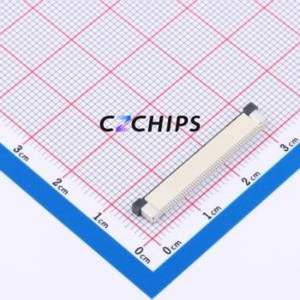 CAX-AFC07-50XCB-H2.0 FFC/FPC Connector SMD,P=0.5mm,Horizontal Mount Connector Drawer Type Bottom Contact 50P 0.5mm - Product Image 2