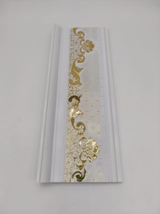 <span class=keywords><strong>Moulure</strong></span> décorative <span class=keywords><strong>dorée</strong></span> en PS, étanche, pour plafond et <span class=keywords><strong>mur</strong></span> de fond de télévision intérieur - Product Image 2