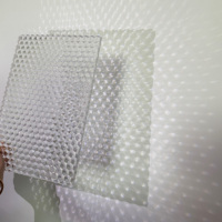 Grande plaque acrylique diamantée hexagonale haute lampe d'éclairage en plexiglas transparent cloison d'écran d'accueil PMMA