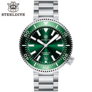 SD1976 <span class=keywords><strong>STEELDIVE</strong></span> NH35 1000M Résistant À L'eau 46mm Grande Taille Automatique Diver/Plongée Montre Mécanique - Product Image 6