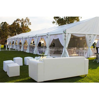 Tente Atrium ZC pour événements extérieurs, mariages, fêtes, structure en aluminium PVC, capacité 700 personnes, utilisation quatre saisons, 2000-3000 mm, imperméable, ignifuge