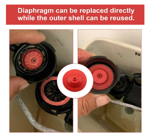 Diaphragme de remplacement pour vanne de remplissage R528P2 pour la réparation des toilettes, compatible avec les vannes de remplissage <span class=keywords><strong>TOTO</strong></span> THU302 et les vannes de remplissage silencieuses Platinum & Korky QuietFILL - Product Image 3