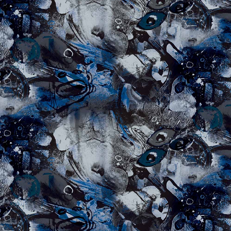 Лидер продаж, полиэфирная персиковая кожа, красивая ткань с принтом для одежды