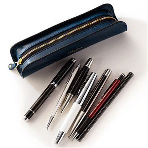 Gift leather pencil case, zippered stationery bag, pencil <b>box</b>, fountain <b>pen</b> protective cover, gift <b>box</b>, celebration <b>pen</b> cover - Product Image 5
