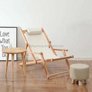 Chaises de plage pliantes en bois pour l'extérieur - Product Image 5