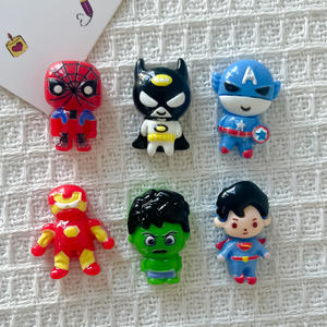 Dessin animé dynamique <span class=keywords><strong>Marvel</strong></span> petit héros résine poupée pendentif écologique porte-clés sac suspendus ornements pour filles péricarde sac - Product Image 3