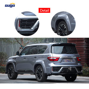 GUGO 2020 pour Nissan Patrol Kit de Carrosserie Évolution vers le Modèle Black Hawk Comprenant Pare-Chocs Avant et Arrière avec Découpes pour Phares Antibrouillard - Product Image 5