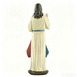 Statue personnalisée de Jésus-Christ Catolico en résine de 7,5 pouces, figurine de Jésus de la Divine Miséricorde, figurines de la Nativité, cadeaux religieux - Product Image 3