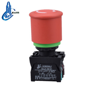 XDL22-ESL542 đẩy nút chuyển đổi điện khẩn cấp Dừng tự khóa chuyển đổi 10A 1NC/2NC với cố định - Product Image 2