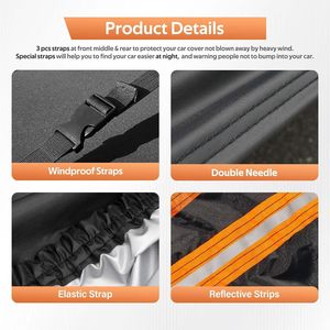 Funda para Auto Impermeable, Resistente a la Intemperie, con Protección UV, de Poliéster, para Coupé Deportivo <span class=keywords><strong>Mazda</strong></span> Miata/MX-5, para S2000, BMW Z3/Saturn - Product Image 3