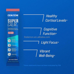 Mezcla de Bebida Adaptógena de Alta Calidad OEM ODM con Magnesio, Vitamina D3 y Electrolitos en Polvo para Apoyo del Sueño y la Calma - Product Image 3