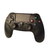 GAMINJA Contrôleur privé à double choc Manette de jeu sans fil avec bouton Turbo Moteur de vibration et boutons tactiles pour PS4