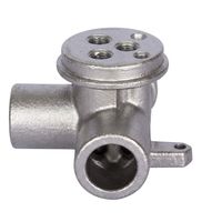 Corps de vanne de collecteur hydraulique multi-ports en aluminium moulé par gravité, usiné CNC, pour petites séries OEM, pièces industrielles pour fluides