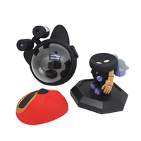 Projecteur LED Galaxie Chien Astronaute, Veilleuse LED avec Télécommande, Lampe Nébuleuse pour Décoration de Fête et Chambre d'Enfant