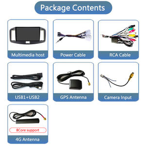 Radio de coche 2 Din, sistema de Audio para coche <span class=keywords><strong>Android</strong></span>, navegación GPS, vídeo, reproductor Multimedia de DVD para Daihastu Mira 2013-2017, reproductor de coche - Product Image 4