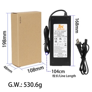 Cargador Original Kukirin G2 Master G3 Pro, 58.8V 2A, Enchufe CQ de 3 Pines, Adaptador de Corriente 58.8V 2A, Cargador para Patinete Eléctrico Kukirin - Product Image 3
