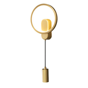 Modern Nordic Minimalist Luxury Style <b>Wall</b> Lamp Creative Bedroom Background <b>Lighting</b> for Living Room and Hallway <b>Bedside</b> Lamp - Product Image 4