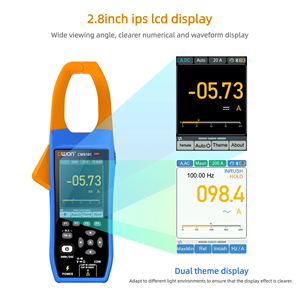 Multimètre à pince intelligent OWON CMS101, 4,5 chiffres, sélection automatique de la plage, <span class=keywords><strong>enregistreur</strong></span> de courant AC/DC, True RMS - Product Image 4