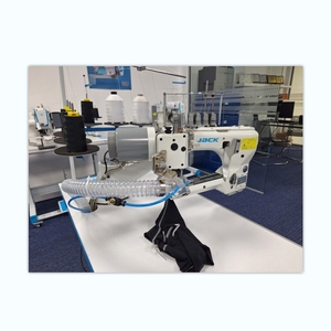 Machine à coudre industrielle à grande vitesse JACK 8740C à <span class=keywords><strong>quatre</strong></span> aiguilles et six fils pour sous-vêtements, tricots et vêtements - Product Image 1