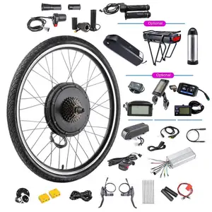 Harga Murah Suku Cadang Sepeda Listrik Kit Ebike, Diy 36 Volt 1000W Kit Mid Mount