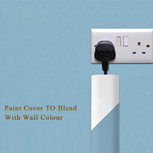 <span class=keywords><strong>Cache</strong></span>-câbles <span class=keywords><strong>blanc</strong></span> pour téléviseur, organisateur de câbles, <span class=keywords><strong>cache</strong></span>-câbles, protecteur pour téléviseur, ordinateur, peignable, gestion des câbles murale - Product Image 6