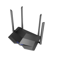 Routeur Wi-Fi intelligent double bande Gigabit sans fil Tenda AC10 AC1200, MU-MIMO, 4 ports Gigabit, 867 Mbps/5 GHz+ 300 Mbps/2,4 GHz