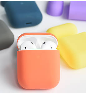 Sottile Separato liquido guscio di silicone del Trasduttore Auricolare <span class=keywords><strong>antishock</strong></span> per airpods pro 1 & 2 3 sensazione Della Pelle della copertura - Product Image 1