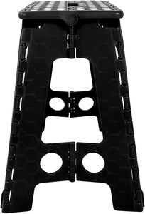 Strong Plastic Foldable Step <b>Stool</b> Hold up to 400 LBS Plastic Folding Non Slip Step <b>Stool</b> for Adult - Product Image 4