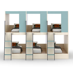 Nouvelle conception, <span class=keywords><strong>lit</strong></span> superposé en capsule moderne pour 6 personnes, mobilier en métal pour auberge, <span class=keywords><strong>lit</strong></span> superposé pour hôtel et auberge - Product Image 1